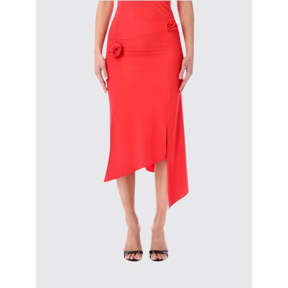 Coperni Women Asymmetric Stretch Jersey Skirt Coperni